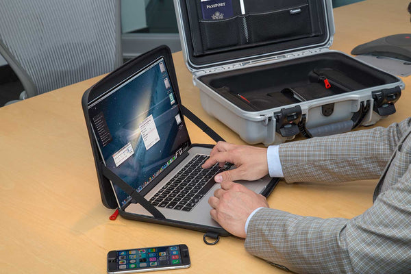 The included removable laptop sleeve offers an extra layer of protection and usability.