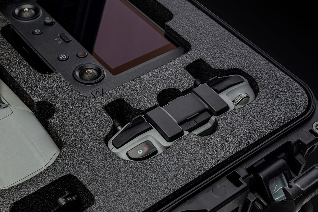 Remote control storage for the DJI Mavic Air