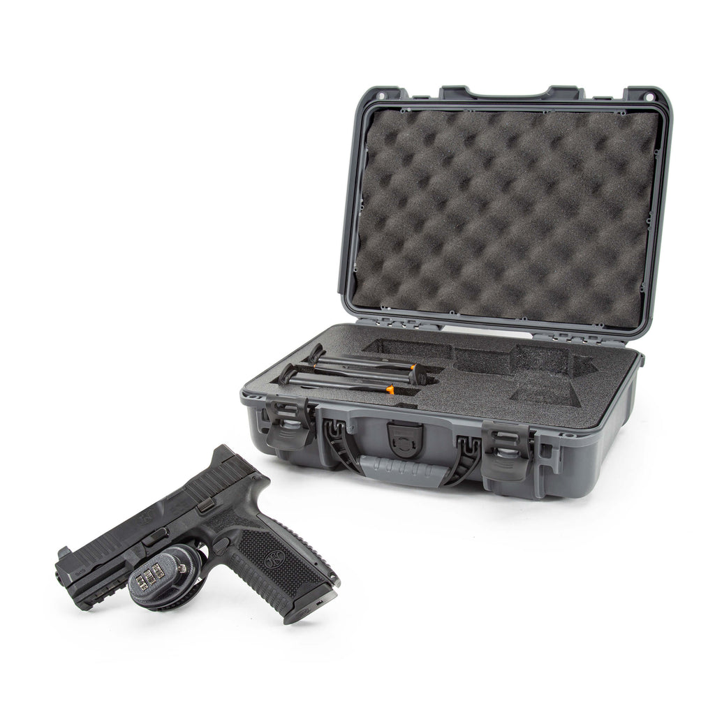 Valise prêt pour l'optique du pistolet NANUK 910