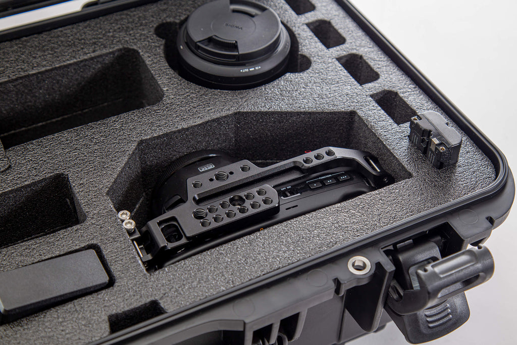 Close up of the NANUK 935 for Blackmagic® Design Pocket Cinema Cameras