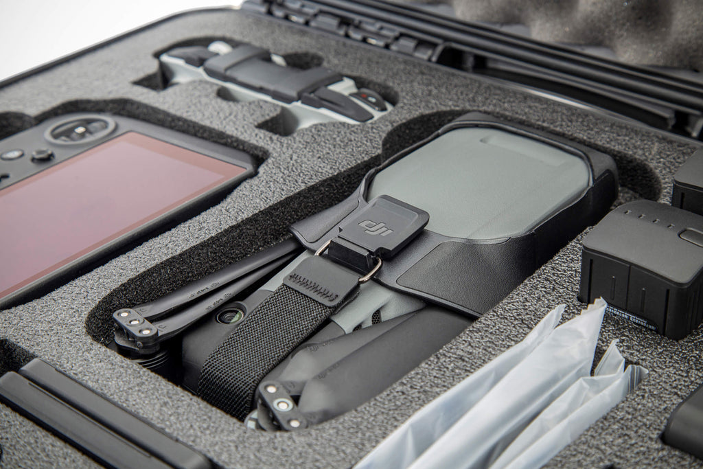 The closed-cell high-quality foam is pre-cut to fit your DJI™ MAVIC 3 FLY MORE or CINE PREMIUM COMBO.