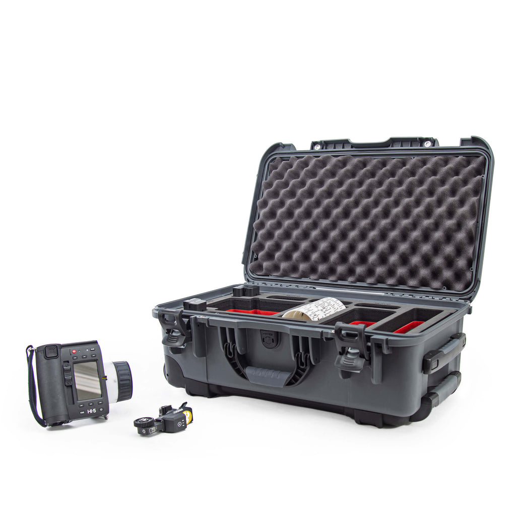 The NANUK 935 for the ARRI® Hi-5 is built to organize, protect, carry and survive tough conditions.