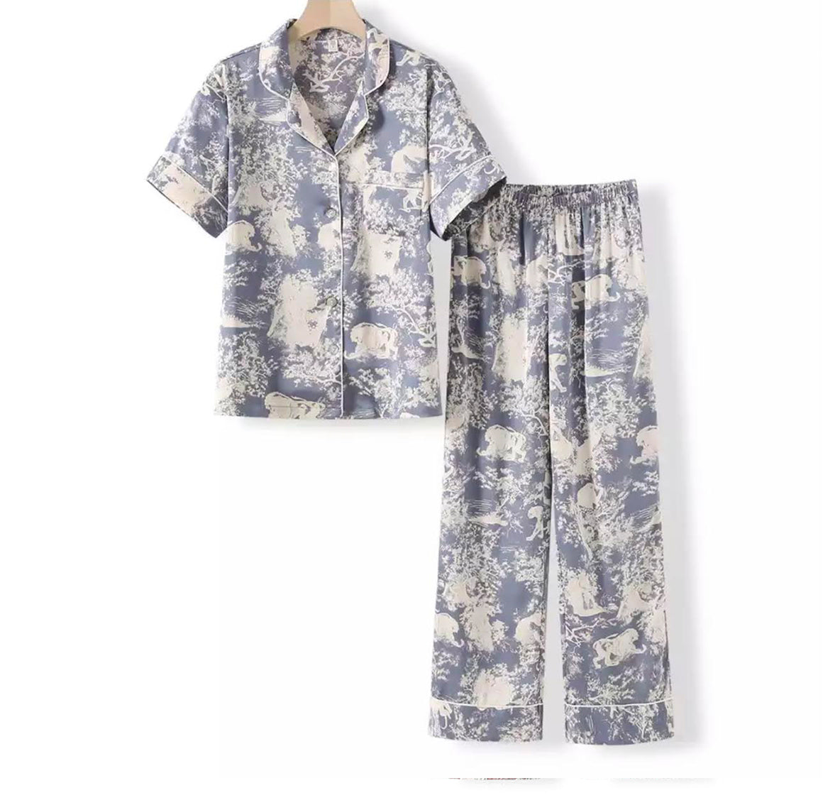 The Toile de Jouy Pajamas Hipnos and Nicte