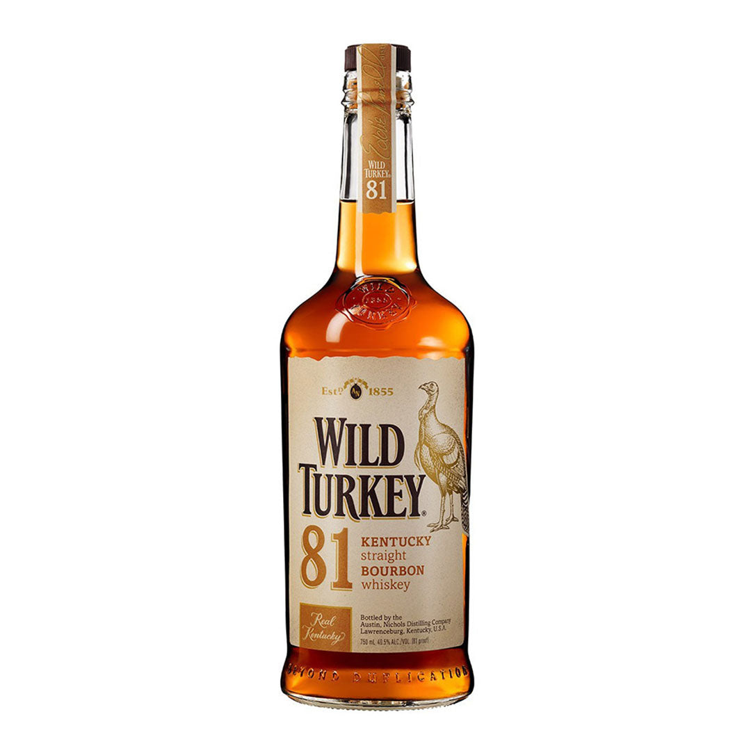 Wild Turkey 81 Proof Kentucky Straight Bourbon 750mL – Co-op Wine