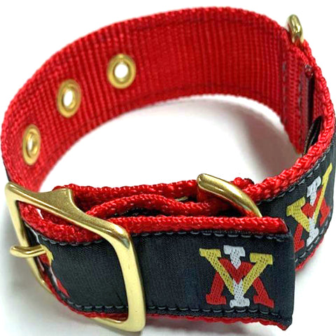 Faux Louis Vuitton Dog Harness