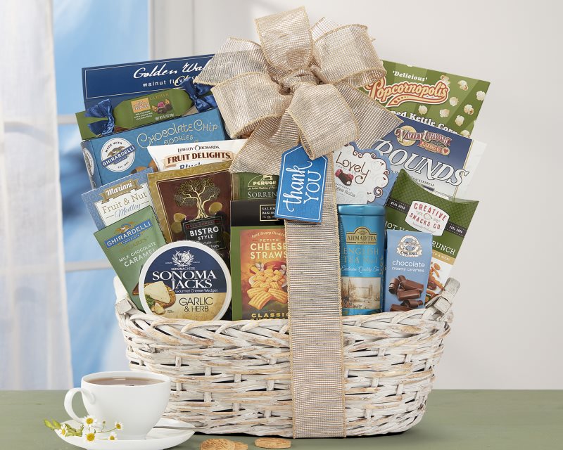 coffee and wine gift baskets