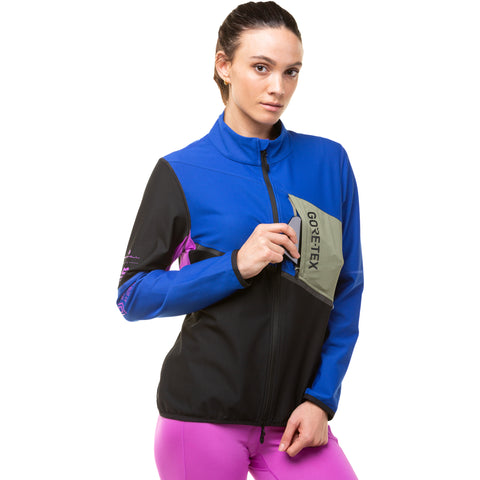 Ronhill Core Women's Afterhours Running Jacket, Thistle/Cobalt/Reflect, 8