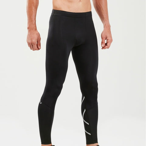  2XU Mens Aero Vent Compression Tights for Running to