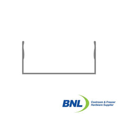 BNL 75mm Aluminium Capping Channel