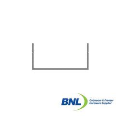 BNL 53mm Aluminium Capping Channel