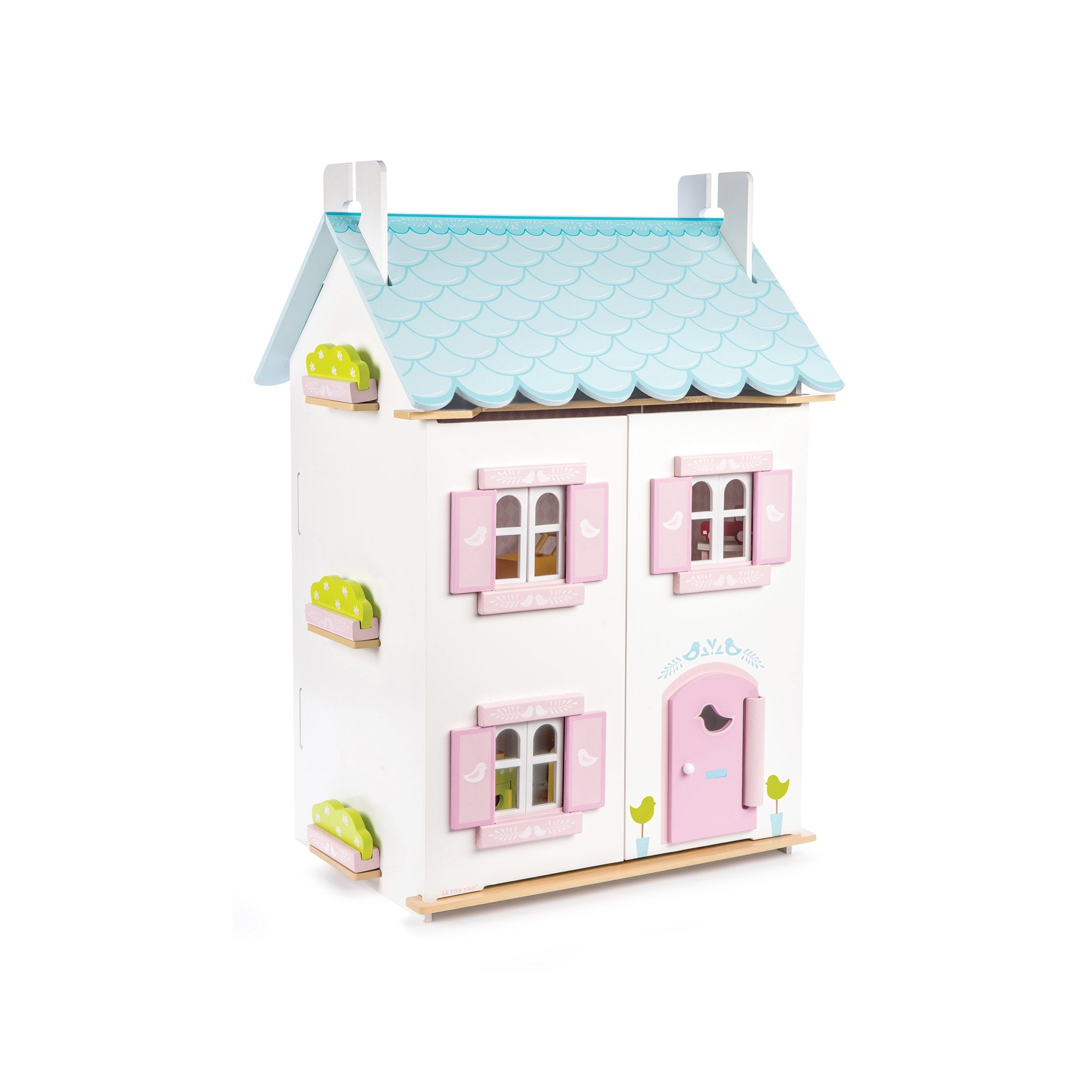wooden toy dolls house