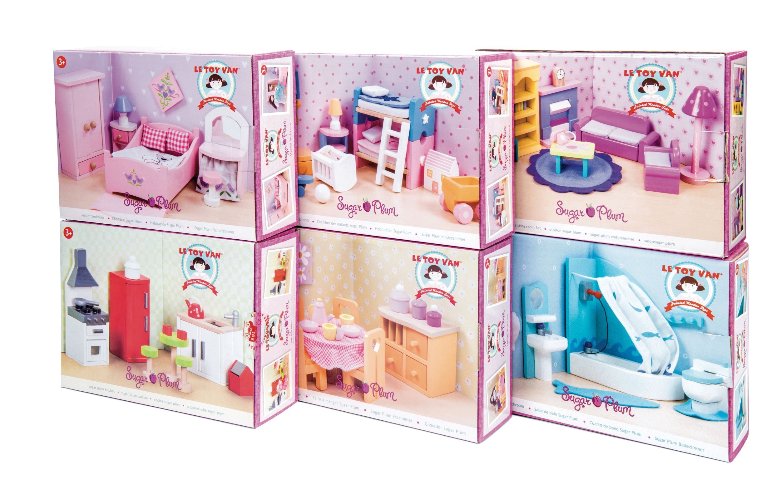 SugarPlum Bedroom | Wooden Dolls House 
