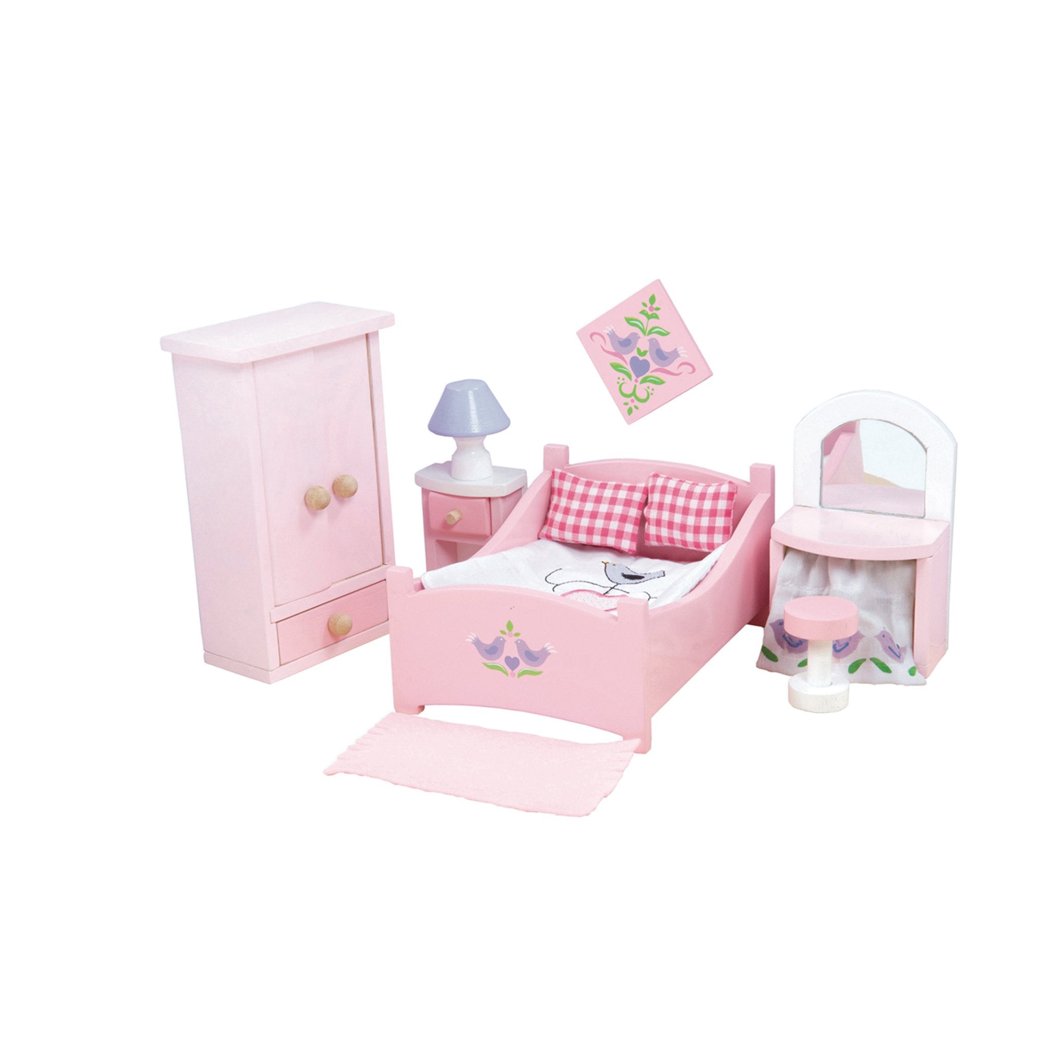 wooden dolls house furniture