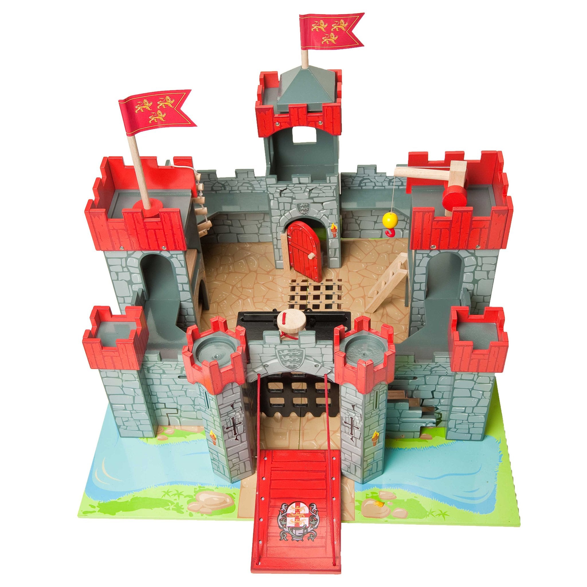 le toy van wooden castle