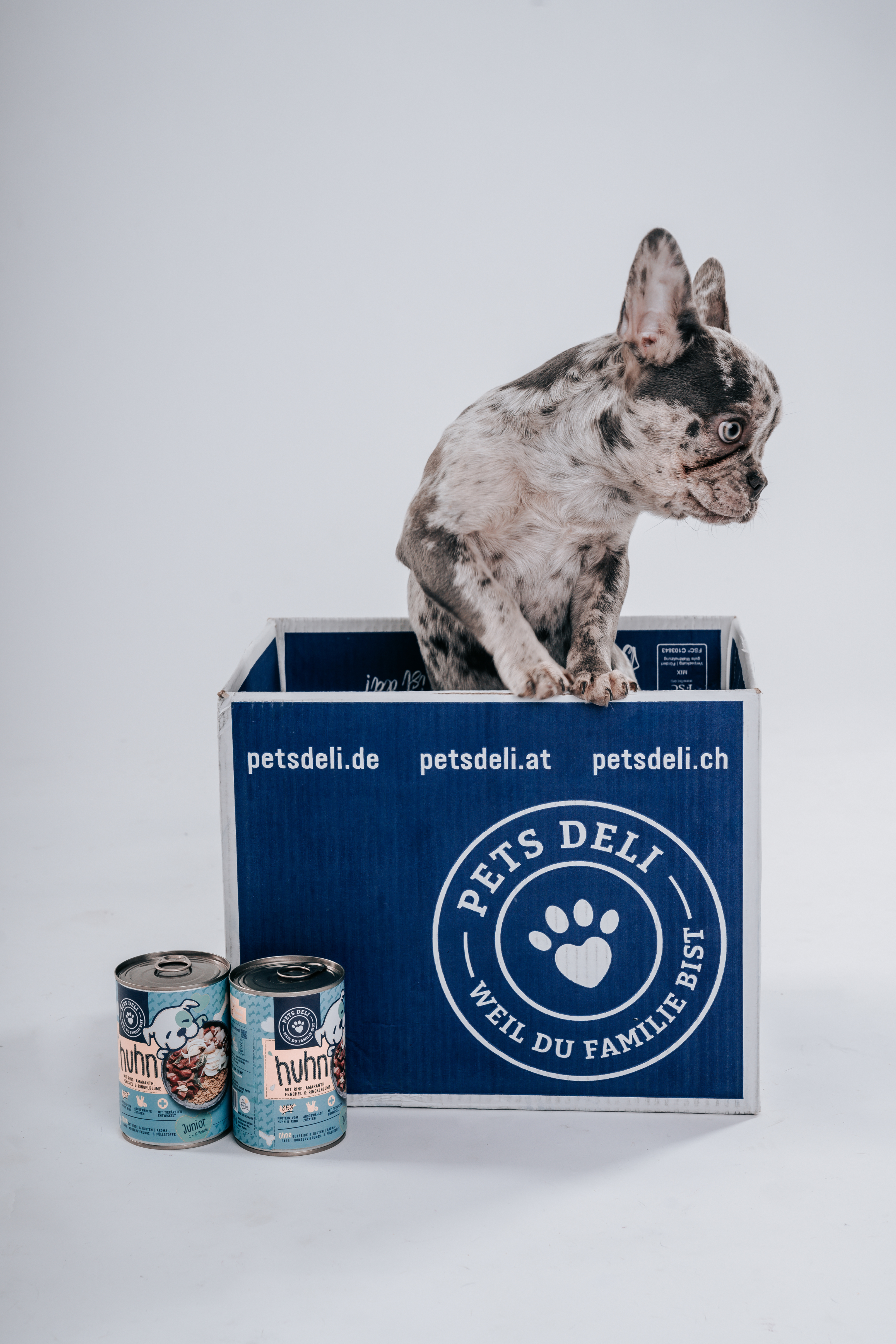 Pets Deli Hundefutter, das speziell entwickelt wurde, um die Ernährungsbedürfnisse von französischen Bulldoggen zu erfüllen