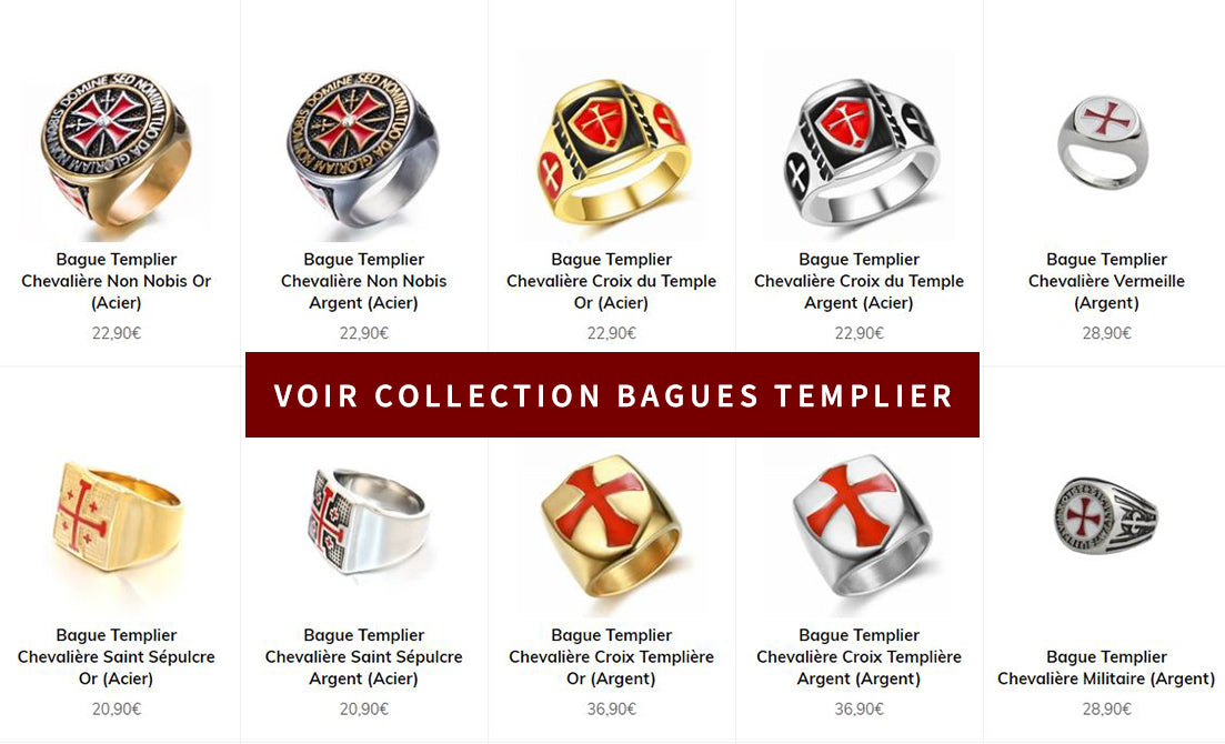 Bague Templier