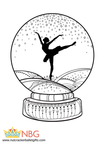 Ballerina Coloring Sheet