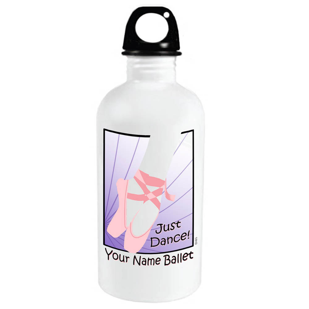 Ballet Water Bottle Neutral Tone Ballet Water Bottle for Girls Ballerina Water  Bottle Personalized Personalized Gift 