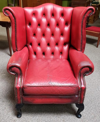 Red Chesterfield Chair