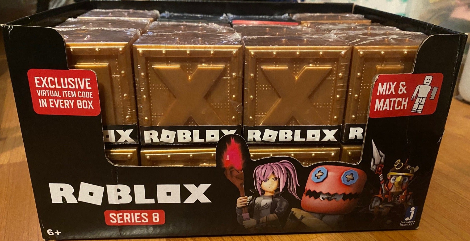 Roblox Series 8 Mystery Box Sky Toy Box - roblox mystery box series