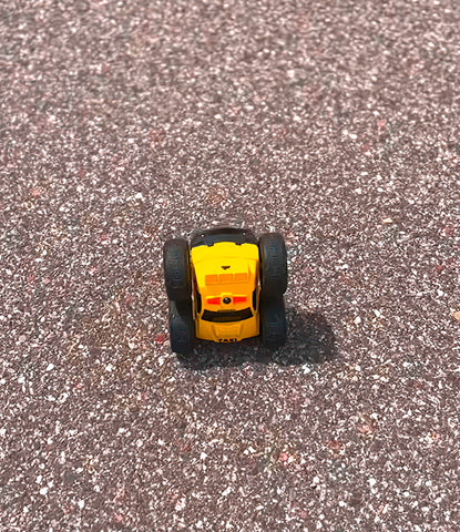 This RC car that can stand upside down