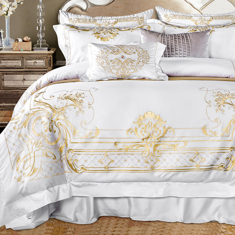 gold duvet cover king