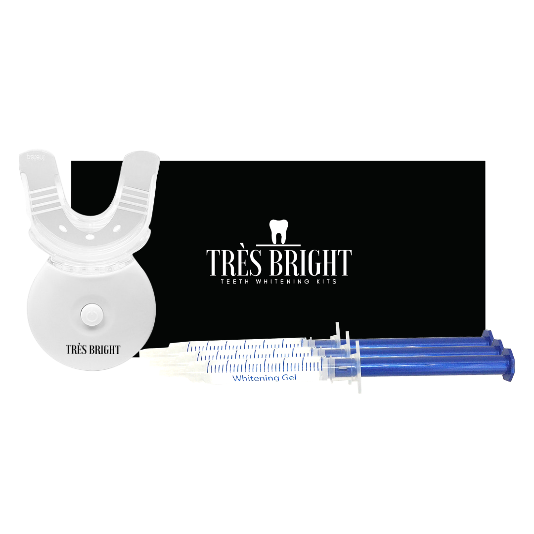 Teeth Whitening Kit Non Peroxide No Sensitivity Vegan Friendly Tres Bright