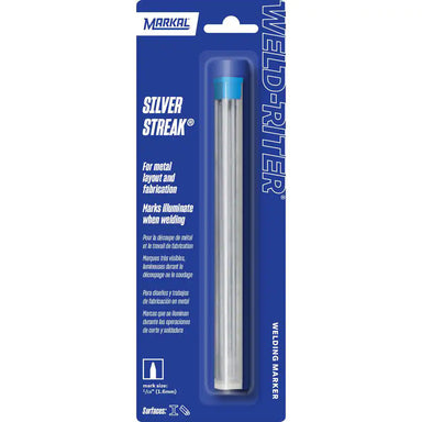 OIAGLH Silver Streak Welders Pencil With 36 Pcs Round Silver