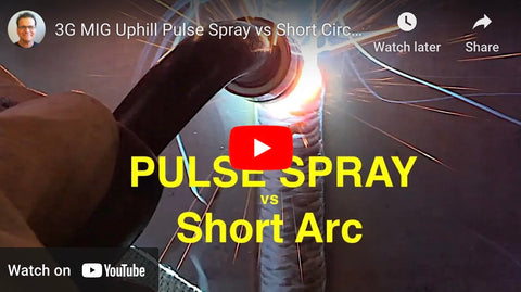 spray mig vs short circuit