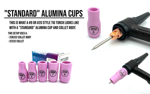 Standard Alumina cups