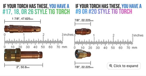 identify your tig torch