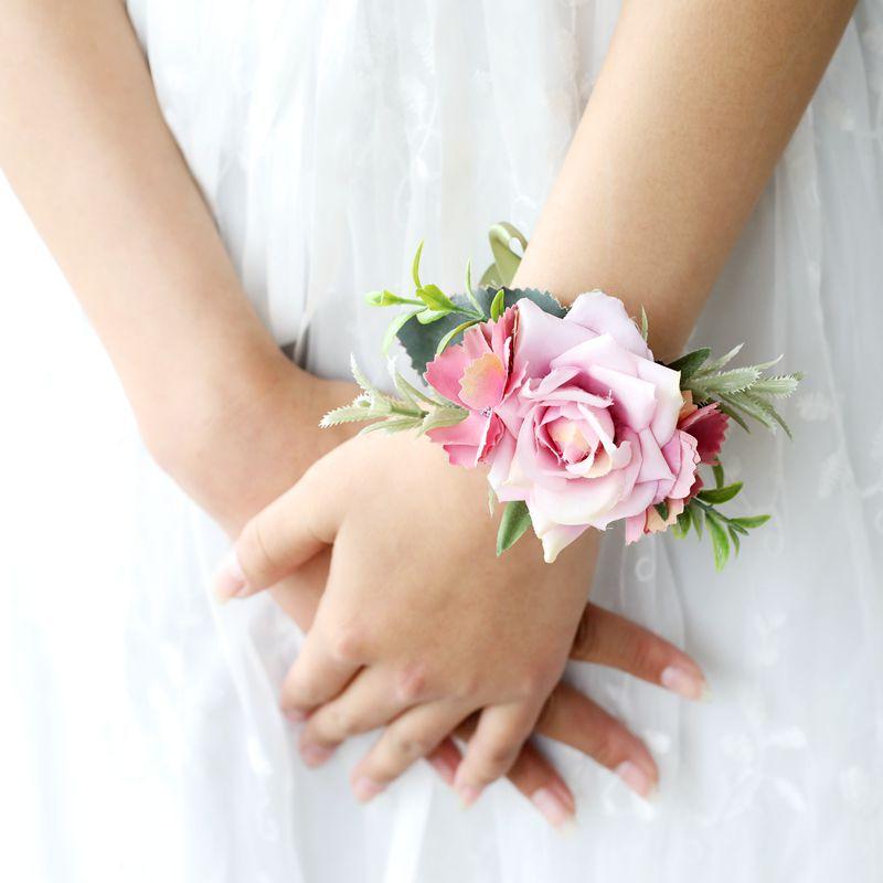 lavender wrist corsage