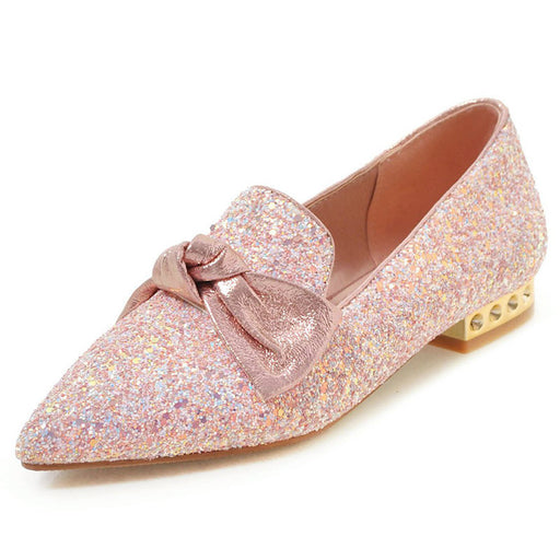 sparkly flats