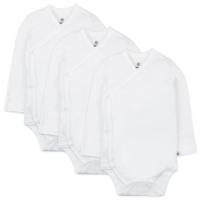 White 5-Pack Short-Sleeve Original Bodysuits