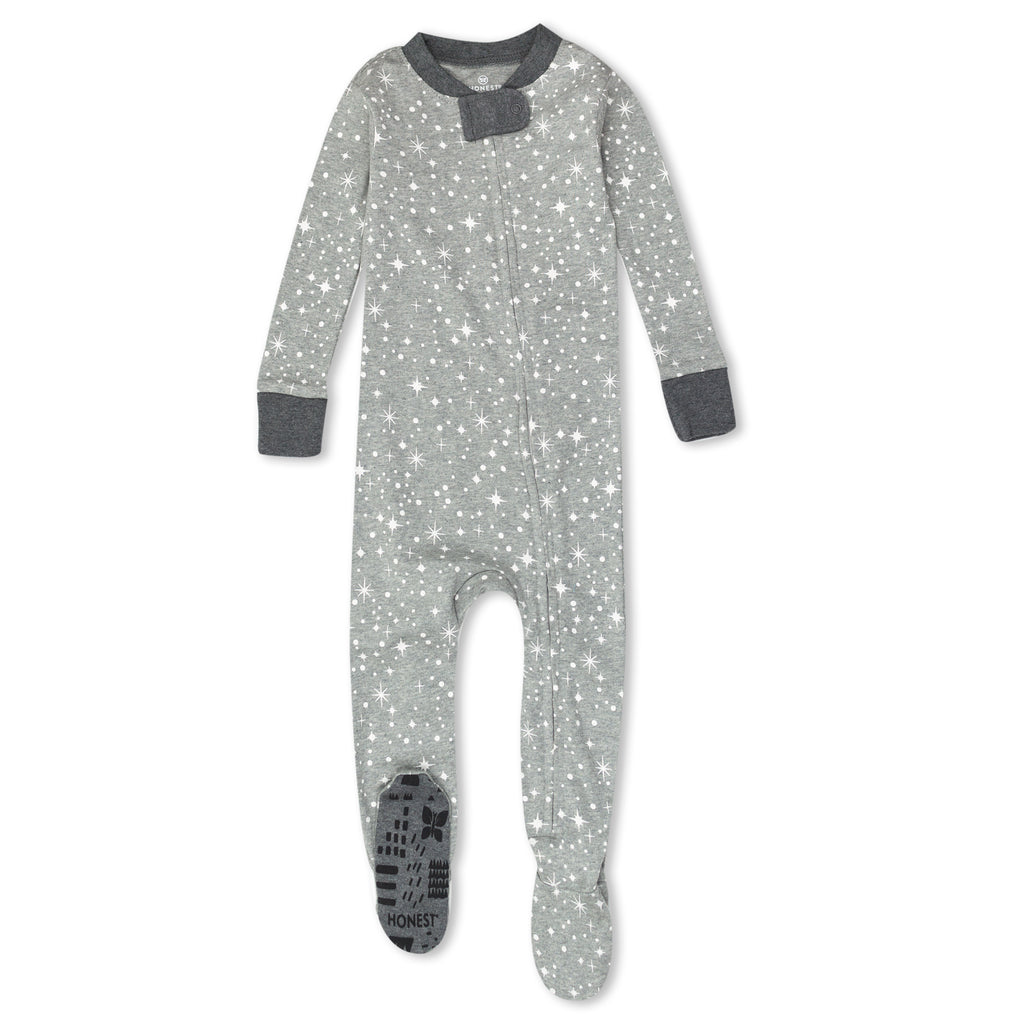 2-Pack Organic Cotton Snug-Fit Footed Pajamas – Honest Baby Clothing