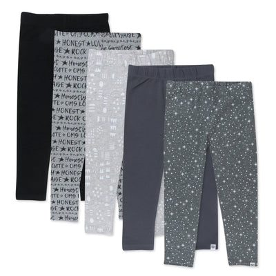 3-Pack Organic Cotton Legging Set