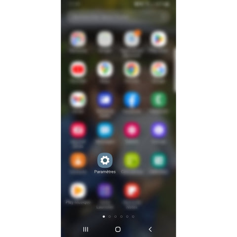 Xiami phone screenshot, settings icon