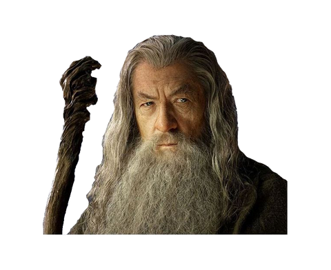 Gandalf transparenter Hintergrund