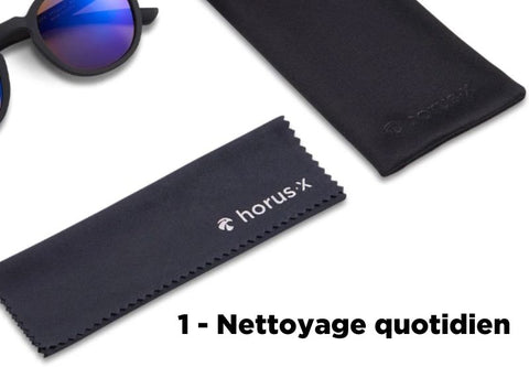 Comment nettoyer ses lunettes de soleil [Guide pratique] – Horus X