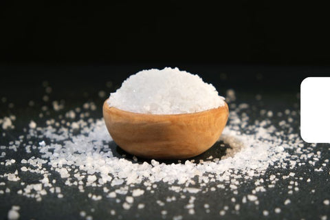 bowl of epsom salt