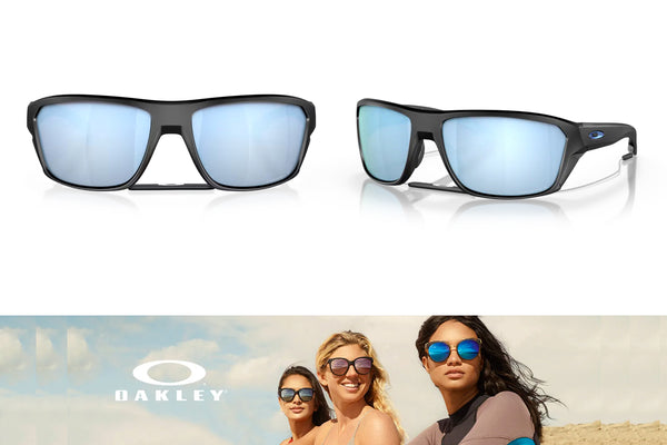 Frau trägt eine Oakley-Sonnenbrille