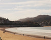 Picturesque view of San Sebastian's beach front