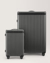 carry-on large-check-in grey black