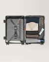 The Luggage Set / Carry-on / Check-in / Grey / Cognac