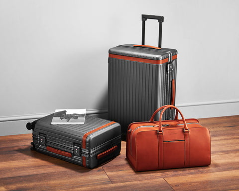 Carl Friedrik Palissy Weekend briefcase and polycarbonate luggage range