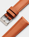 The Classic Watch Strap / Cognac / 24mm