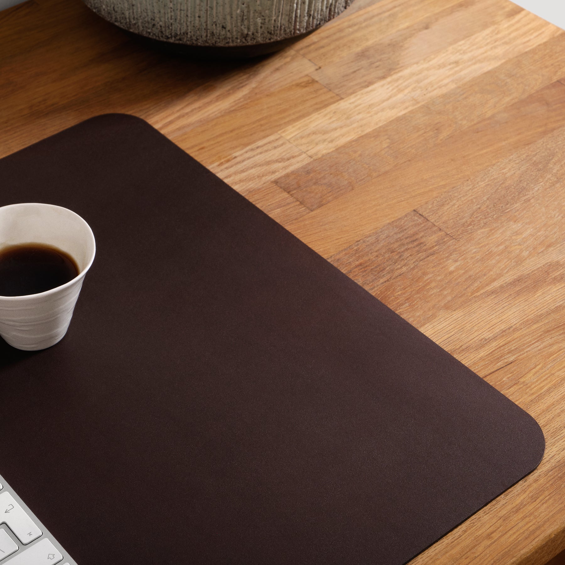 Carl Friedrik The Desk Mat Cognac Brown