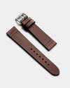 The Modern Watch Strap / Chocolate / 24mm