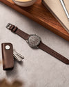 The Modern Watch Strap / Chocolate / 18mm