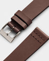 The Modern Watch Strap / Chocolate / 18mm